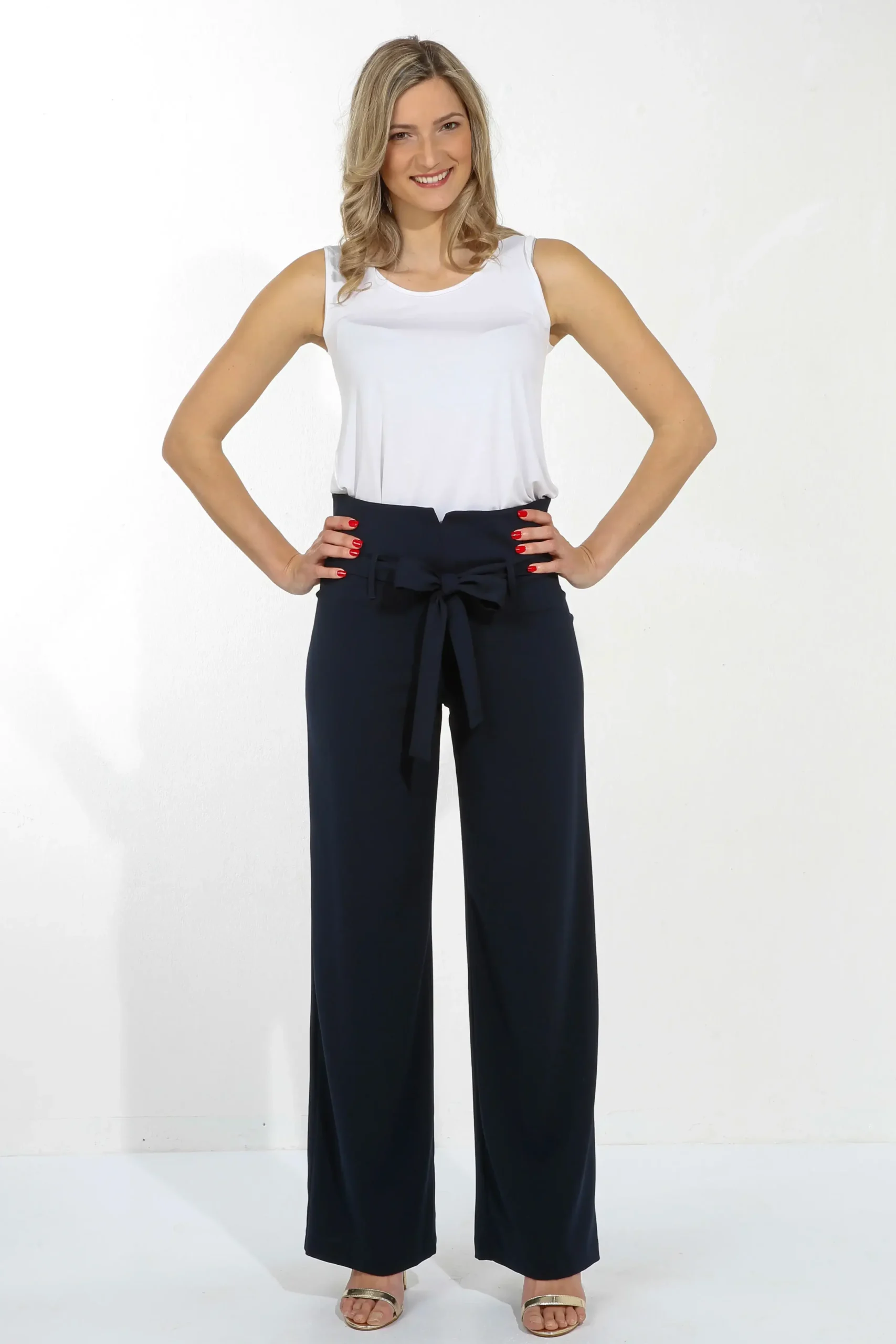 Pantalon chic femme infroissable